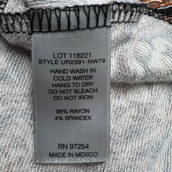 One Clothing Y2K A Line Geometric Print V Neck Back Stretch Short Dress Size XS - Picture 4 of 4